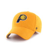 Youth Indiana Pacers Primary Logo MVP Hat in Gold by 47'