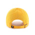 Indiana Pacers Primary Logo Clean Up Hat in Gold by 47' in Gold - Back View