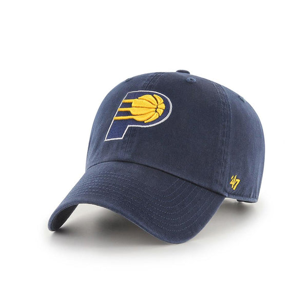 Indiana Pacers Primary Logo Clean Up Hat in Navy by 47' in Navy - Left View