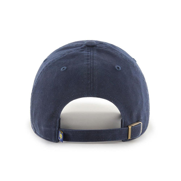 Indiana Pacers Primary Logo Clean Up Hat in Navy by 47' in Navy - Back View