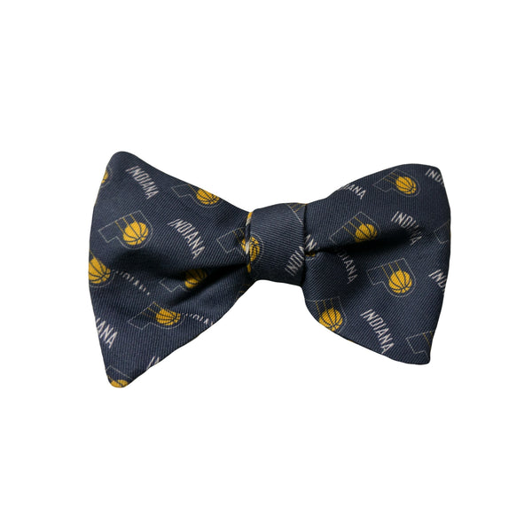 Indiana Pacers Mo's Bow Tie in Navy - Front View