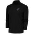 Adult Indiana Fever Tribute 1/4 Zip Pullover in Black by Antigua - Front View