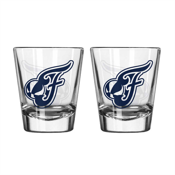 Indiana Fever 2oz Shot Glass by Boelter Brands in Clear - Front View