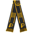Adult Indiana Pacers Scarf by FOCO In Blue & Gold - Front View