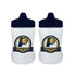 Indiana Pacers Baby Fanatic 2-Pack Sippy Cup in White - Front View