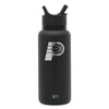 Indiana Pacers Summit H2O 32oz Water Bottle in Black by Simple Modern