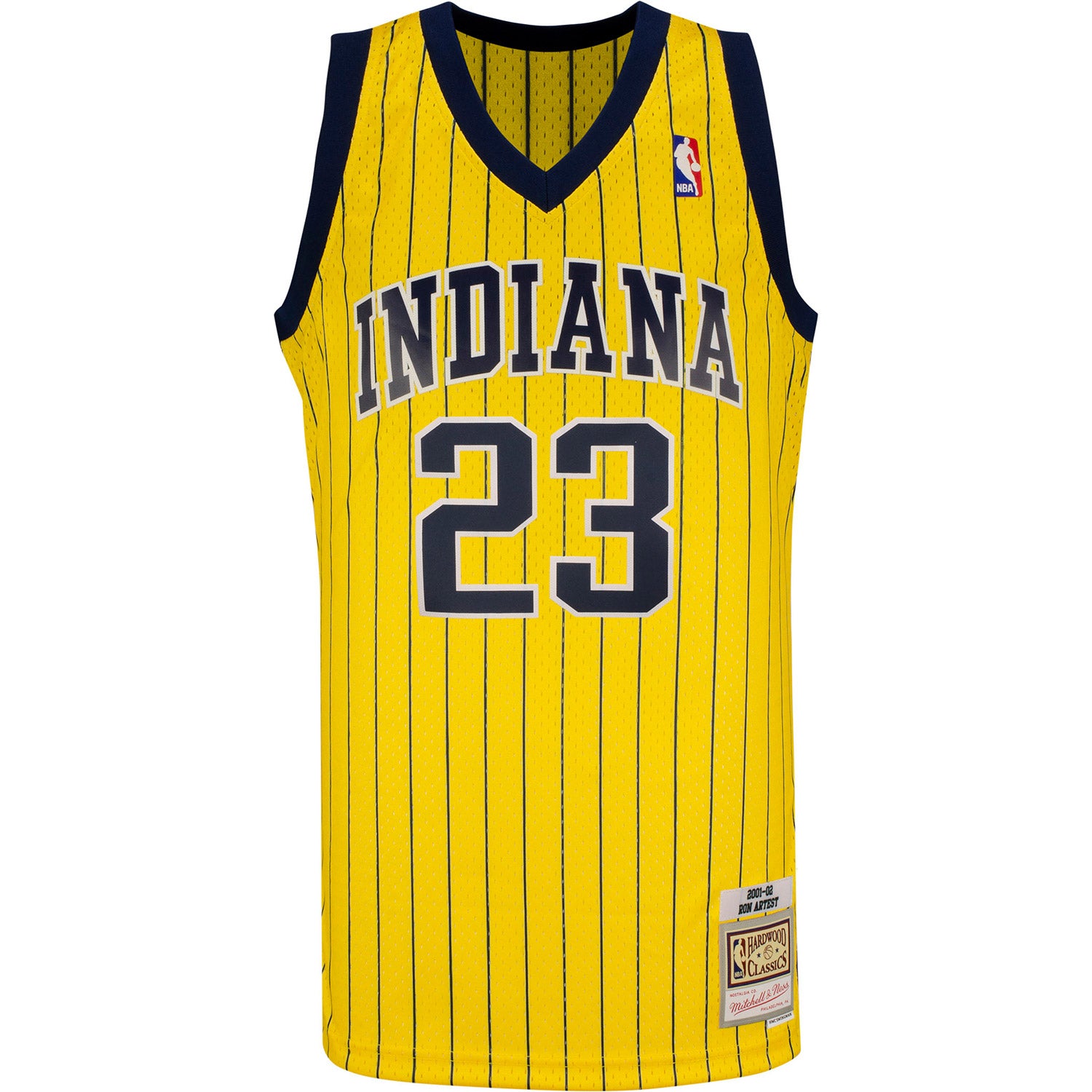 VTG Nike NBA Indiana Pacers Ron Artest Rewind Throwback Swingman Jersey XXL  +2L