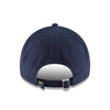 Adult Indiana Pacers Primary Logo Core Classic 9Twenty Hat in Navy by New Era - Back View