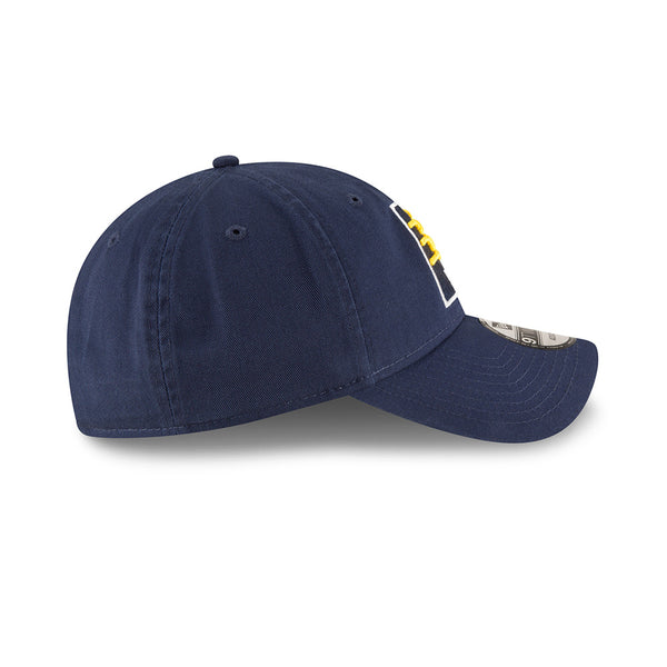 Adult Indiana Pacers Primary Logo Core Classic 9Twenty Hat in Navy by New Era - Right View
