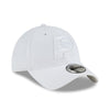 Adult Indiana Pacers Tonal Primary Logo Core Classic Tonal 9Twenty Hat in White by New Era - Right View