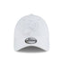 Adult Indiana Pacers Tonal Primary Logo Core Classic Tonal 9Twenty Hat in White by New Era - Front View
