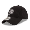Adult Indiana Pacers Primary Logo Core Classic Tonal 9Twenty Hat in Black by New Era - Angled Left Side View