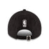 Adult Indiana Pacers Primary Logo Core Classic Tonal 9Twenty Hat in Black by New Era - Back View