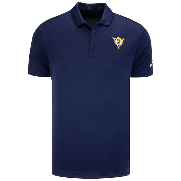 Mad Ants Victory Solid Polo in Navy - Front View