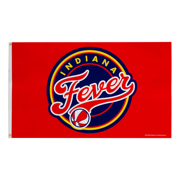 Indiana Fever Deluxe Flag by Wincraft In Red