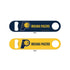 Indiana Pacers Metal Bottle Opener by Wincraft In Blue and Gold - Front View