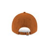 Adult WNBA Logowoman 9Twenty Hat by New Era in Dark Orange - Back View