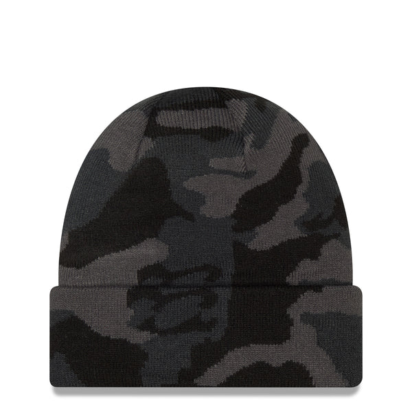 Adult Indiana Pacers Tonal Camo Knit Hat by New Era - Back View