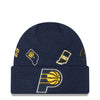 Adult Indiana Pacers Identity Knit Hat by New Era