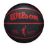 Indiana Fever Rebel Full Size Basketball by Wilson In Black & Red - Front View